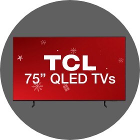 Big Savings 75 Inch TCL QLED TVs